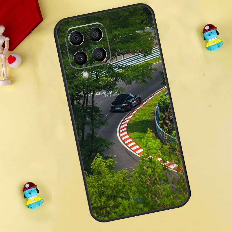 Green Hell Nurburgring Case For Samsung Galaxy M35 M55 M15 M11 M12 M13 M14 M06 M16 M36 M56 M31 M53 M32 M52 M34 M54