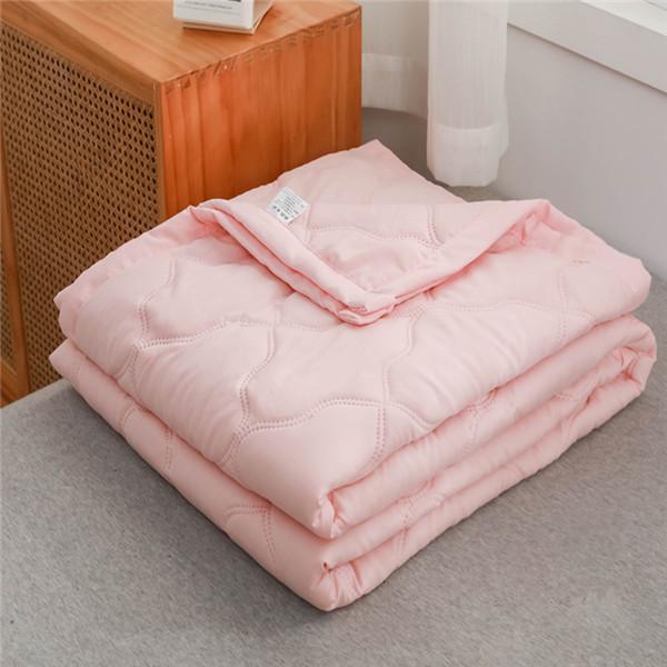 Cuvertură nouă tipărită cu aer condiționat Plăpuș moale, respirabil, subțire, cuvertură de pat, cearșaf subțire, spălat, lenjerie de pat rece din bumbac