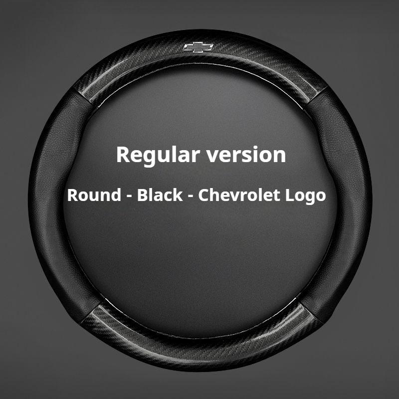 For Chevrolet Car Steering Wheel Cover CarbonFiber ventilate Leather Fit Cruze Captiva Lacetti Aveo Niva Spark Sonic Trax Camaro
