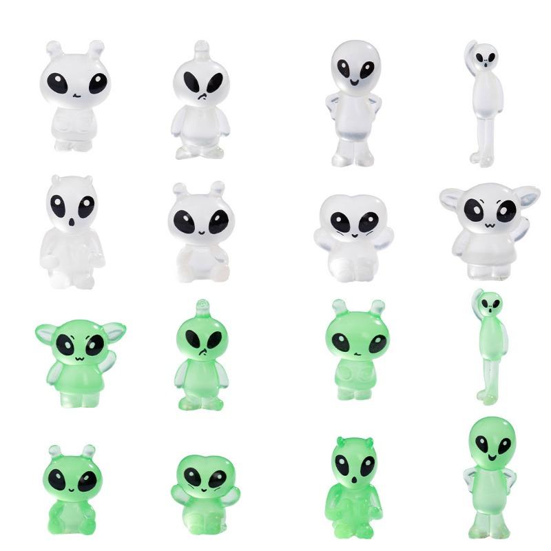 New micro landscape creative luminous alien elf DIY ornament accessories mini ornament