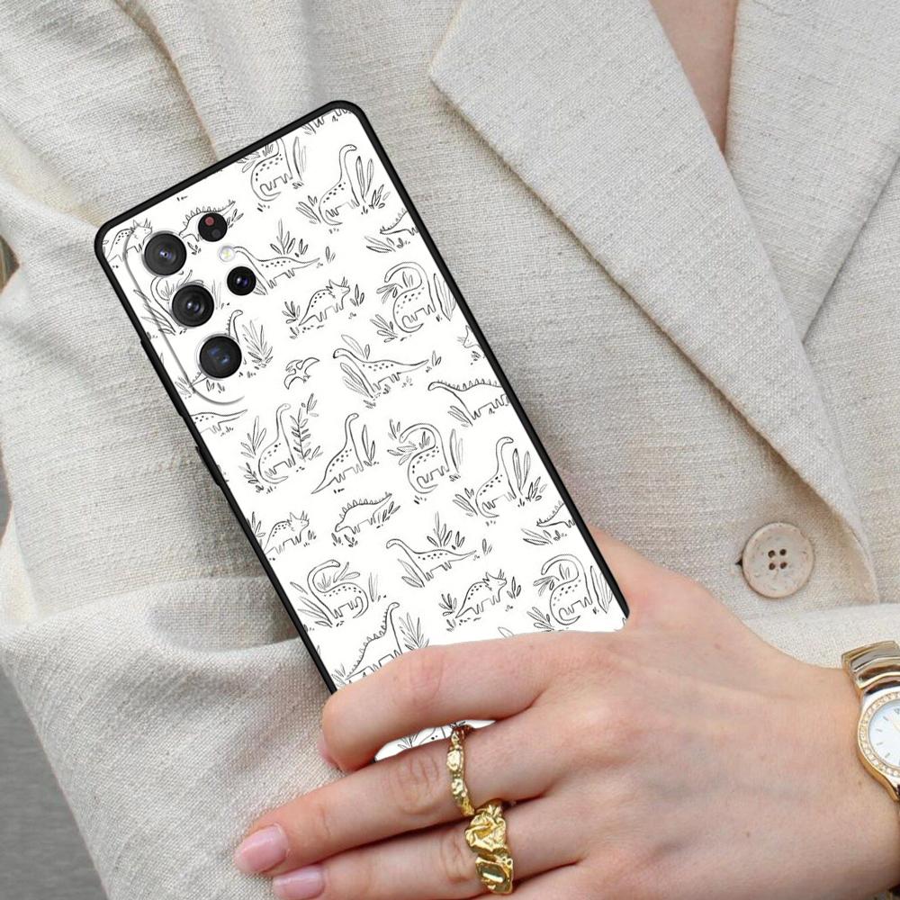 Dinosaur Cell Phone Case for Samsung Galaxy S26 Ultra S25 S24 S23 S22 S21 S20 Note10 Cover