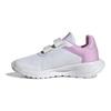 adidas Tensaurrun 2.0 Versatile Comfortable Shock Absorbing Durable Low Top Kids Running Shoes Kids Sneaker White Purple Blue IG1240