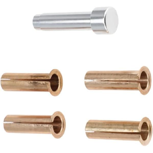 Door Hinge Bushing Inserts Kit, Door Hinge Bushing Liners Kit Replacement 1 Set, Compatible with Jeep Wrangler YJ TJ CJ7 Scrambler