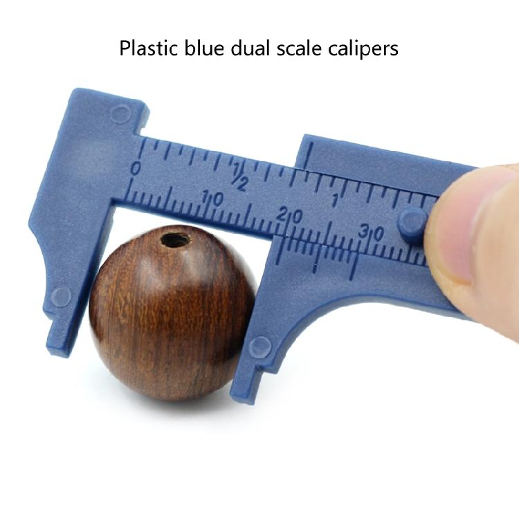 Double Scale Calipers Easy Carry Sliding Measurement Tool for Measuring Gemstones