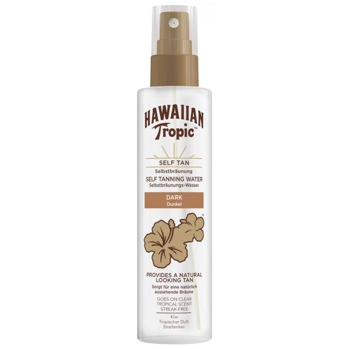 Eau Autobronzante - HAWAIIAN TROPIC - Foncé - 190ml - Hydratante - Sèche rapidement