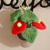 Artificial Potted Green Plants Plush Toys Backpack Key Pendant Super Soft Dolls Comfort Pillow Cartoon Girls Boys Birthday Gift