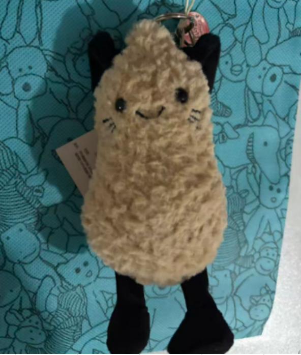 15cm Kawaii Jellycat Inspired Peanut Plush Toys Soft Fluffy Stuffed Reindeer Cute Dolls Special Gift for Kids Adorable Home Deco