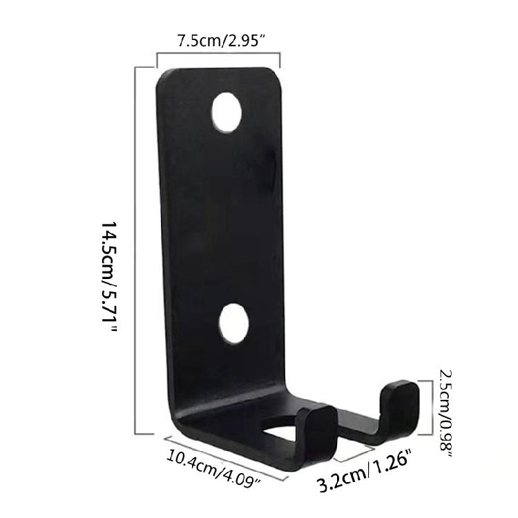 Single Barbell Mount Rack Wall Mount Barbell Rack for  Barbells Holder St