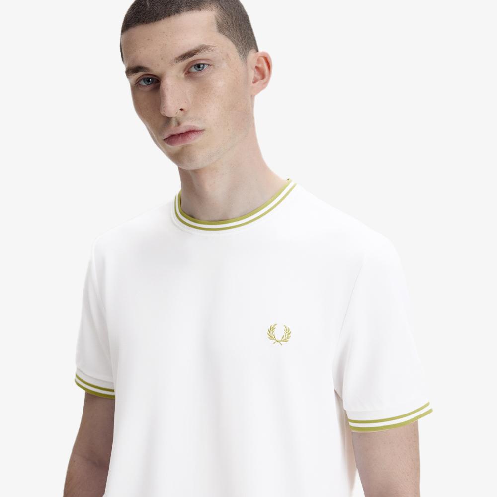 Fred Perry [Tennis] Tennis T-Shirt - White Afpm2612724-100