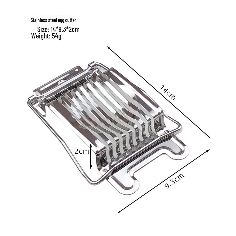 Stainless Steel Egg Slicer & Cutter - Kitchen Gadget