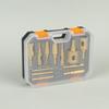 12Pcs Diamond Brazing Drill Bit Set Box Angle Grinder Hole Opener Glass Marble Granite Ceramic Hole Saw Kit Stone Reaming Bit