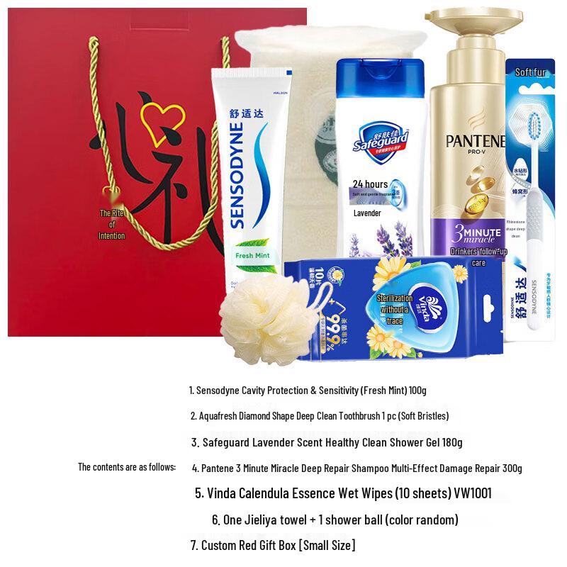 Essential Travel Toiletries Gift Set