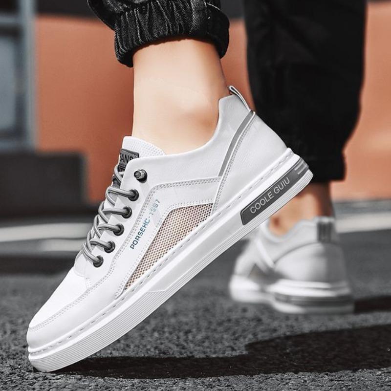 Μοντέρνα Ευέλικτα Ανδρικά Αναπνεύσιμα Παπούτσια Σανίδας Καλοκαιρινά Διχτυωτά Άνετα Αθλητικά Παπούτσια Επίπεδα Παπούτσια Μοκασίνια Υπαίθρια Ελαφριά Παπούτσια Πεζοπορίας