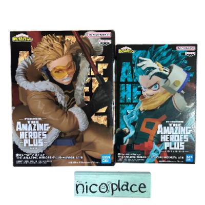 My Hero Academia - OS HERÓIS INCRÍVEIS PLUS: Figuras de Hawks e Izuku Midoriya