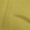 oneOone Cotton Flex Green Fabric Chevron Sewing Craft Projects Fabric Prints By Yard 40 Inch