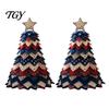 Crafting Materials for Kids DIY Christmas Tree Craft Kit, Handmade Art Crafts And Easy Sewing Kit Beginners Adults, Interactive Fabric Set Holiday