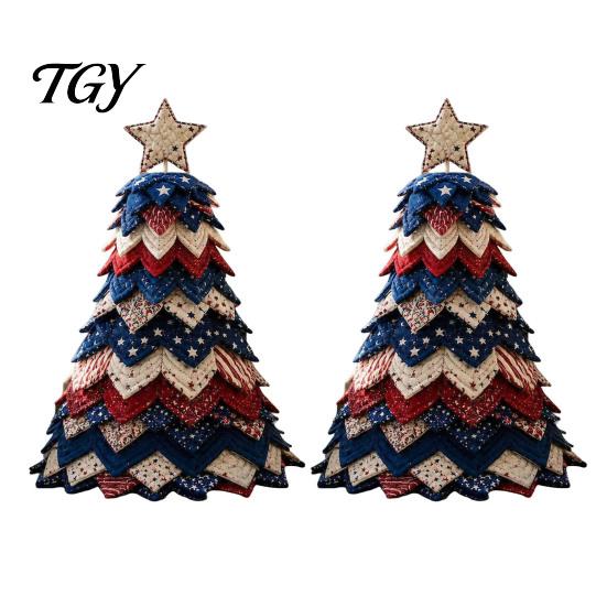 Crafting Materials for Kids DIY Christmas Tree Craft Kit, Handmade Art Crafts And Easy Sewing Kit Beginners Adults, Interactive Fabric Set Holiday