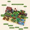 Moc Farm Animals Trees Plants Construction Blocks Toy Sets Henhouse Blocks Toy Sets For Kids Gifts With Vegetables Fruits Blocks Parts