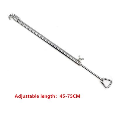 Car Sheet Metal Dent Repair Auxiliary Tool Puller Hook Rod Hand Tool Car Hood Stretch Support Tool