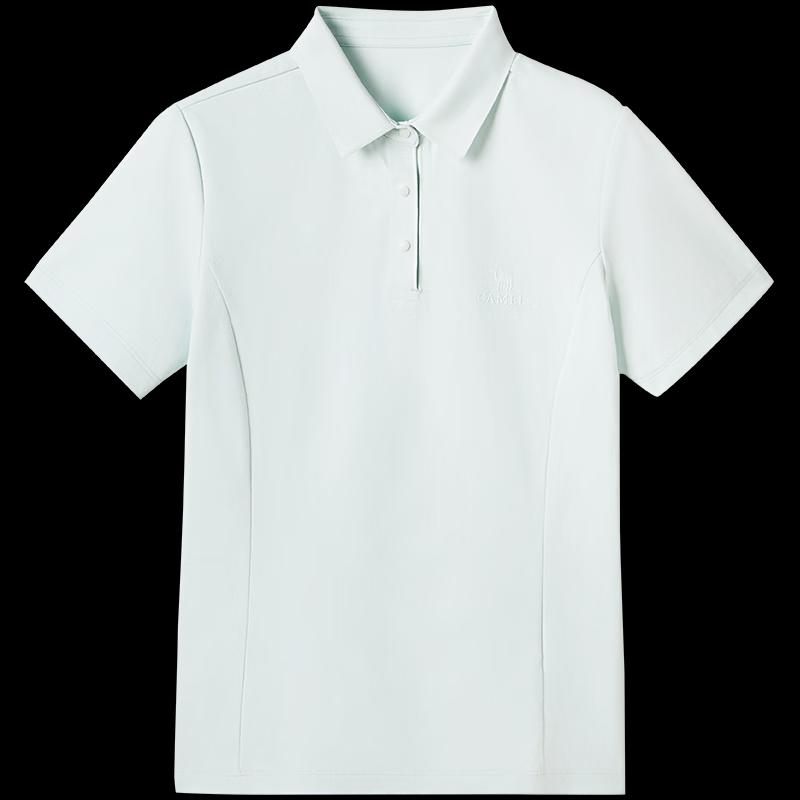 Camel Women's Short Sleeve Polo Shirt M26BA6P040