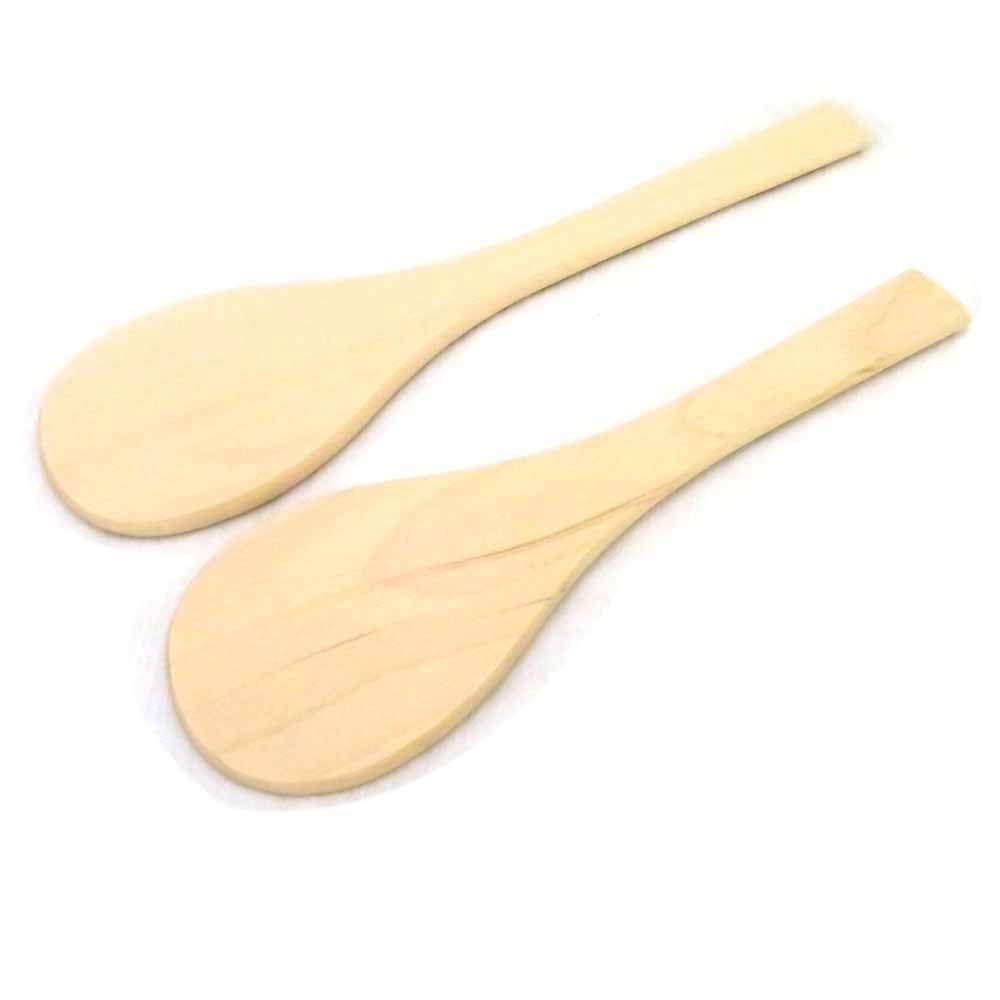 Takahashi Industries Round Spatula, 105cm, Beech Wood, Made in Japan, BSP01105
