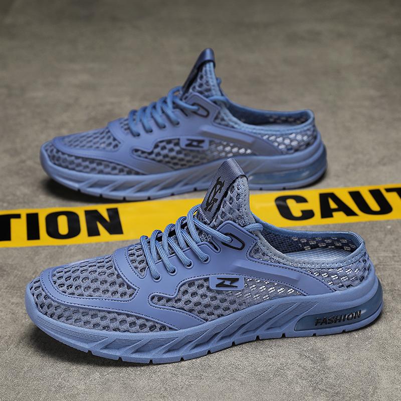 Fashion CYYTL Mens Slippers Casual Outdoor Summer Shoes Breathable Sneakers Walking Hiking Luxury Designer Fashion Loafers House Slides