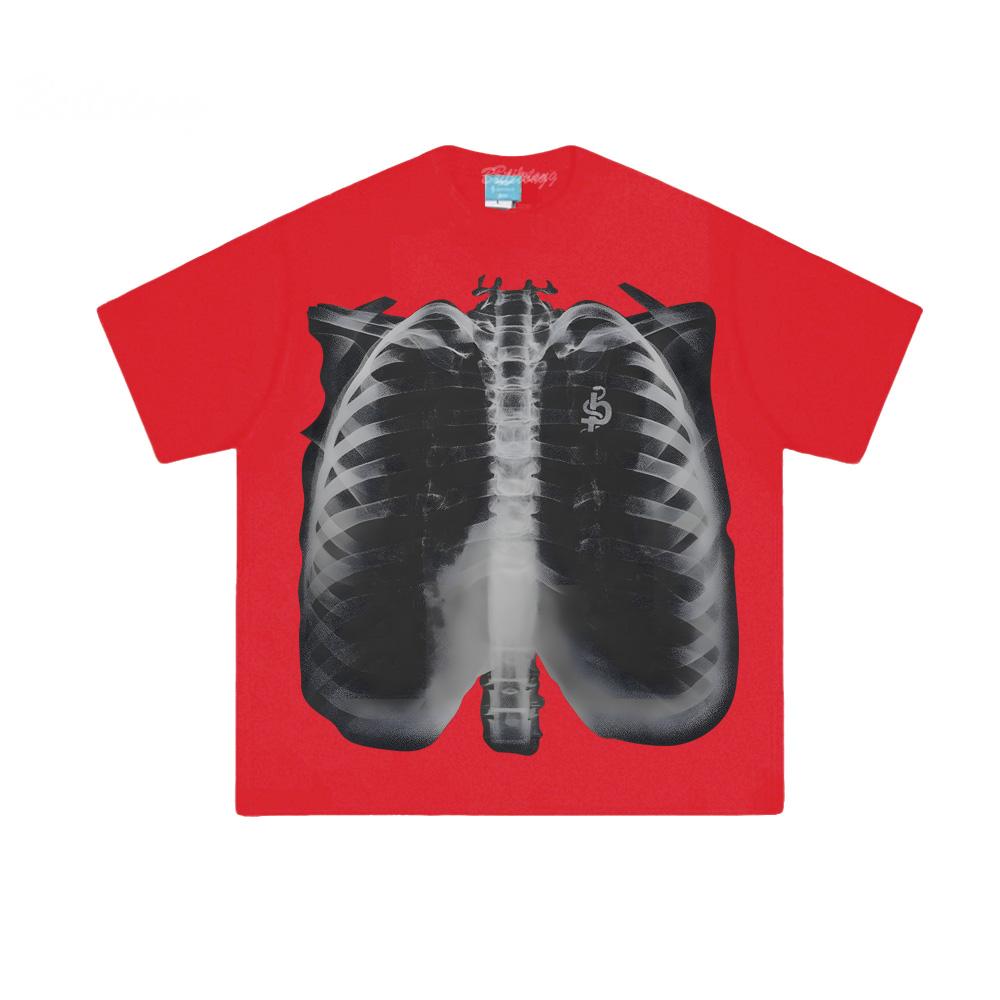

Ribcage X-ray Tee American Rapper Blackbear Same As Official Website High QualityTee-shirt Summer 100% Cotton T Shirt XXL