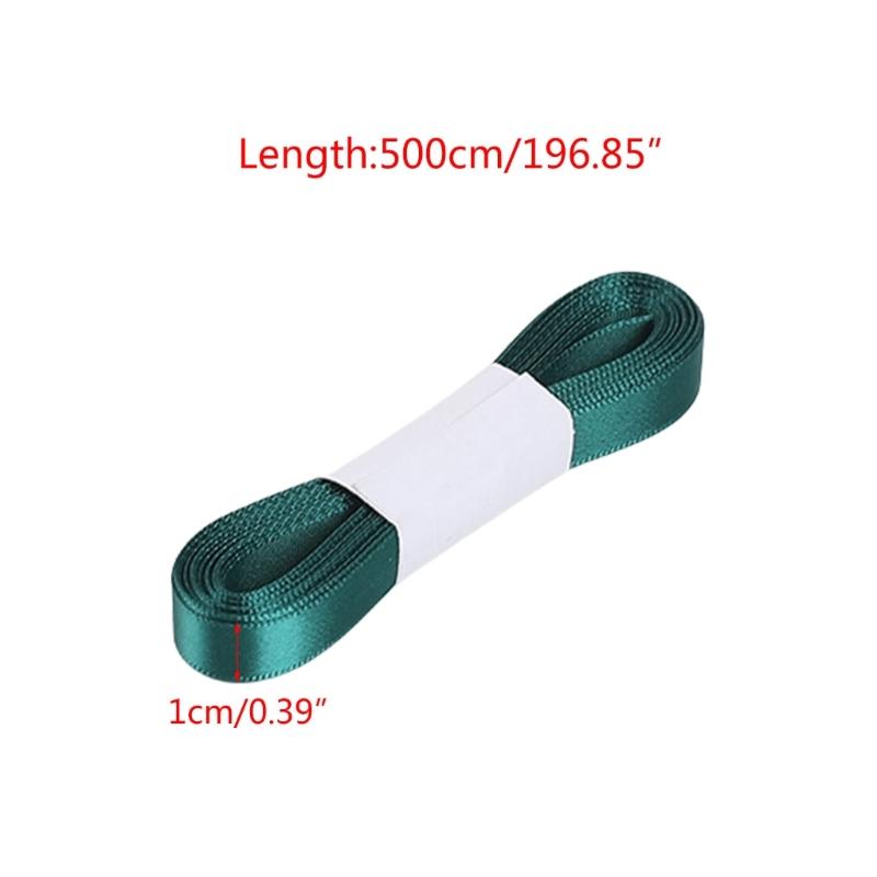 Handmade Ribbon Solid Color Ribbon DIY Crafts Decorative Ribbon Handicraft Ribbon for Wedding Invitations Gift Wrapping