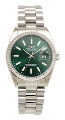 [Technos] Reloj de Fecha T9C25SM para Hombre Plata
