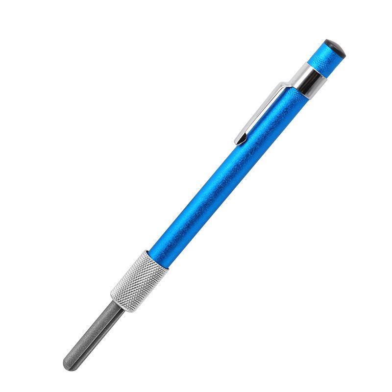 Mini Portable Sharpening Pen: Pen-Style Knife and Fish Hook Sharpener with Whetstone for Outdoor Use