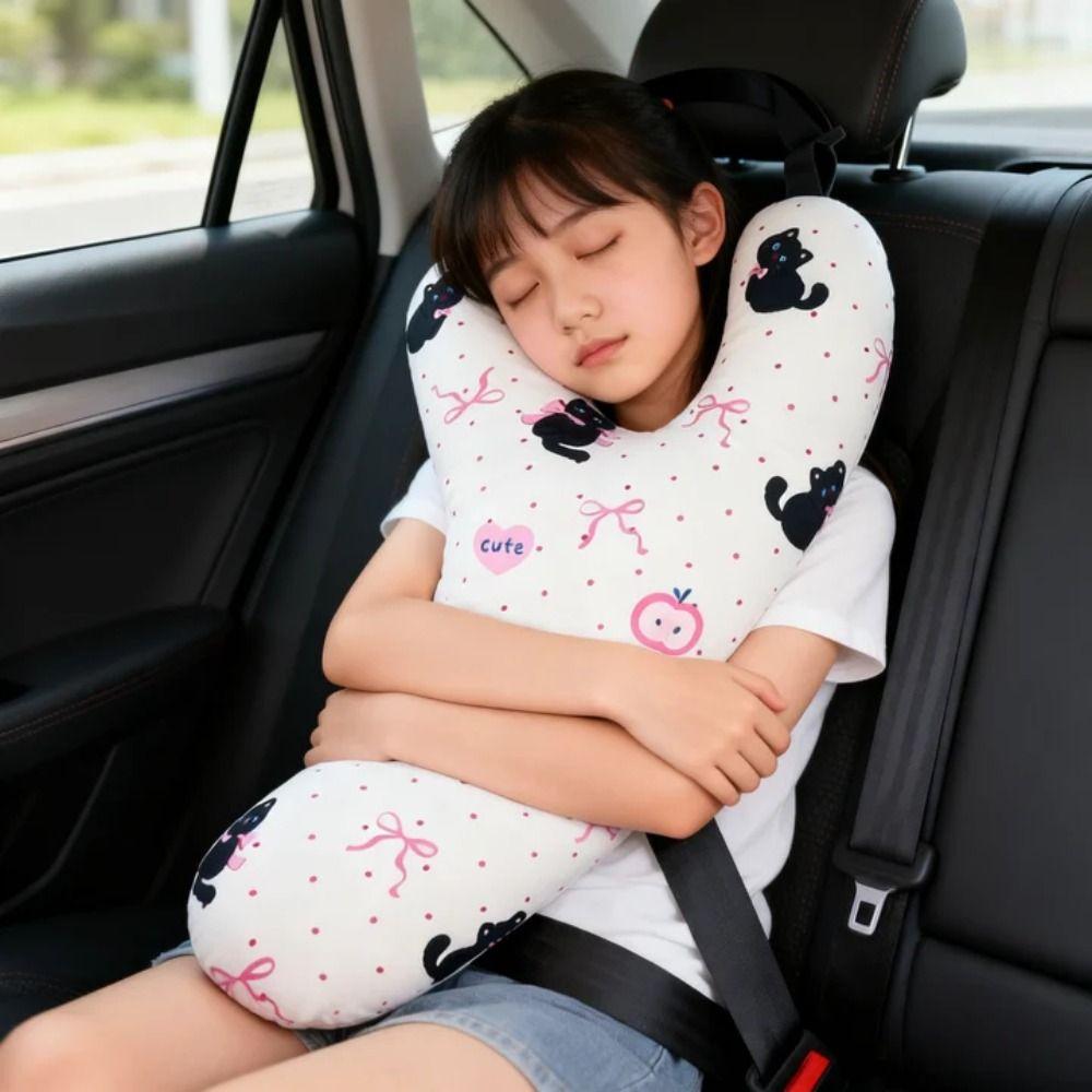 Adjustable Child Cushion Pad Triangle Holder Head Support Pillow Car Interior Accessories