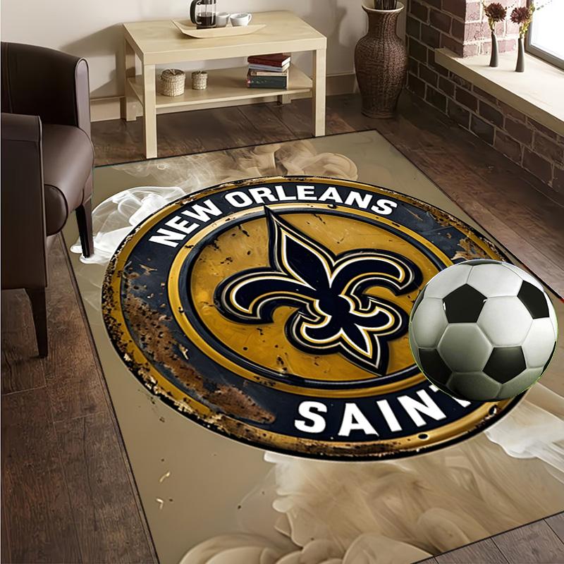 Believe Saint Rug Office Carpet Non-Slip Mat, Chair Rug Floor Covering for Gaming, Bedroom, Living Room , Home Decor Christmas Gift