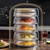 Folding Dustproof Food Cover & Storage Rack for Dining Table