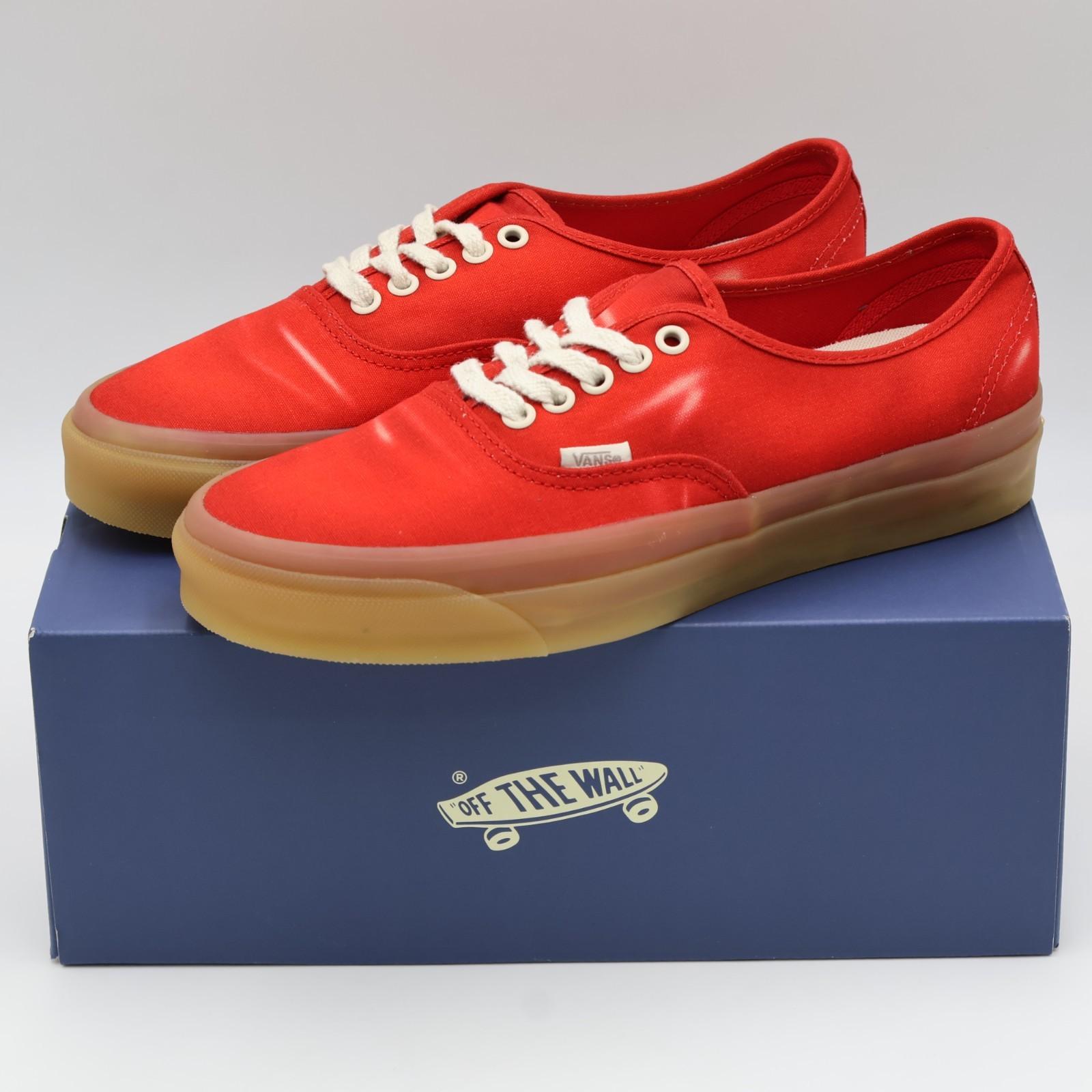 VN000DB8IZQ Vans PREMIUM AUTHENTIC 44 UTILITY WASH RACING RED (Men s) 10