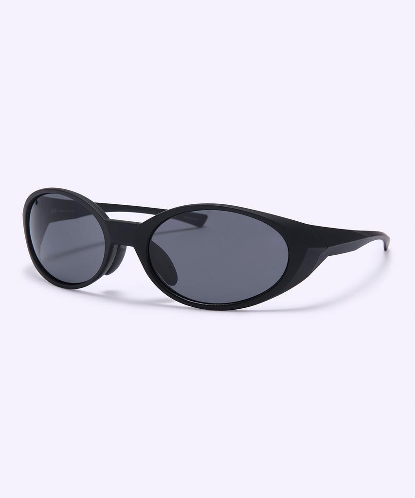 Alloaiweeo [Essential] Al3504 0909 Essential Flicker Sunglasses Black