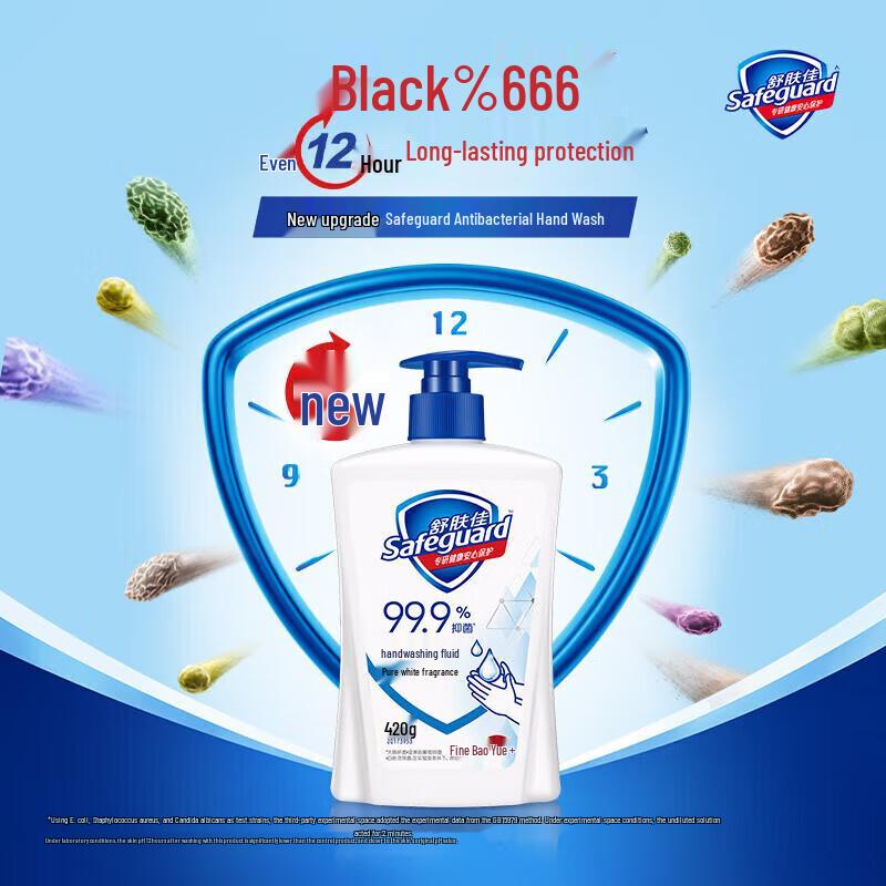 Safeguard Gentle Clean Antibacterial Hand Soap