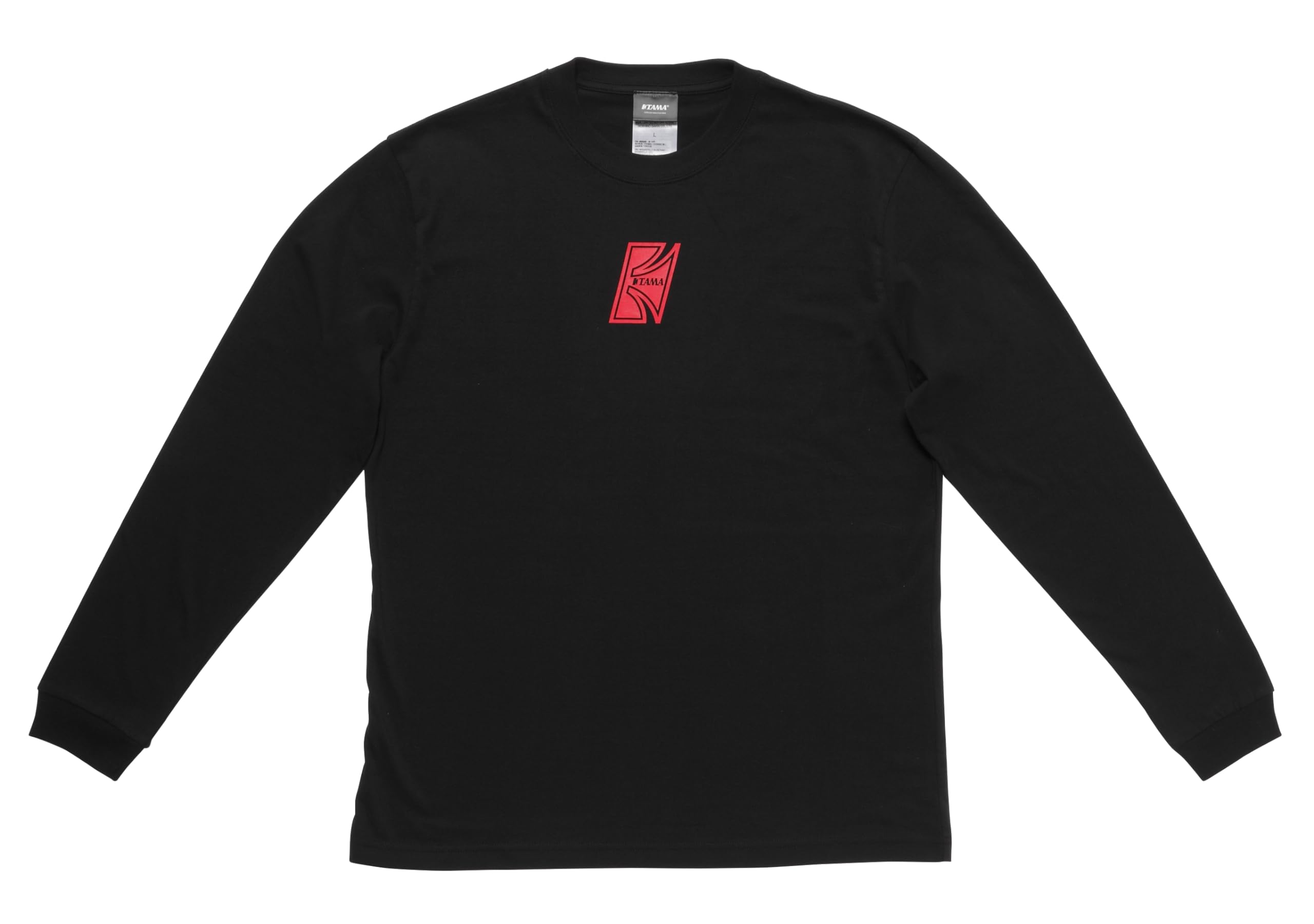 

TAMA Long Sleeve T-Shirt, XL, Black, TAML001XL