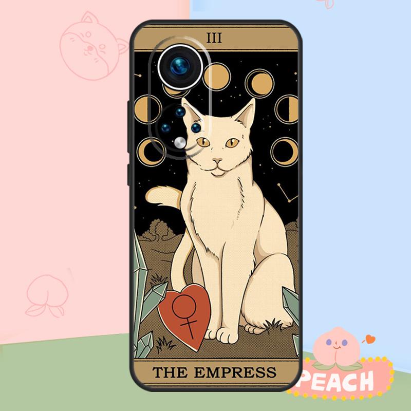Cats Tarot Witchcraft Case For Honor Magic 8 6 7 Pro Honor 400 200 70 90 Lite X8b X8c X9a X9b X9c X9d Win RT Cover