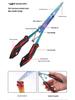 Multifunctional Stainless Steel Fishing Pliers: Hook Remover, Fish Gripper & Scissors