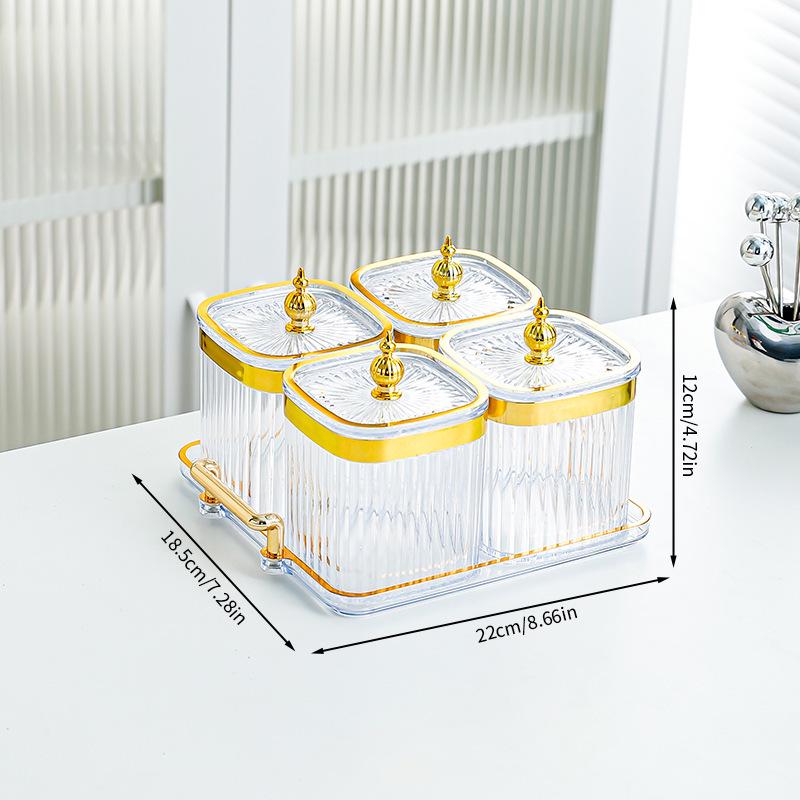 Food Grade Sealing Jar Set for Grains, Nuts, and Dried Goods Storage