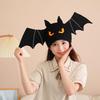 Bat Hat Halloween Bat Wings Cosplay Hat for Women Spooky Headpiece Cosplay Accessories for Teens Masquerade Party Carnival