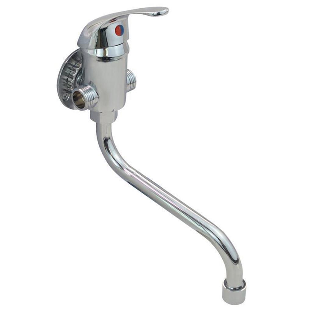 Durable Kitchen Water Mixer Single Hole Kitchen Faucet Conveniently Adjust Water Temperature to Suit Your Needs Durable