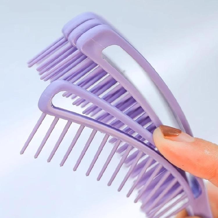 Detangling Hair Brush Hair Styling Brush Massage Comb Hollow Out Hair Brush Dry and Wet Hair Comb for Woman Man