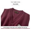 2026 Autumn/Winter Korean Style Knit Cardigan Vest for Boys & Girls - Warm Children's Vest