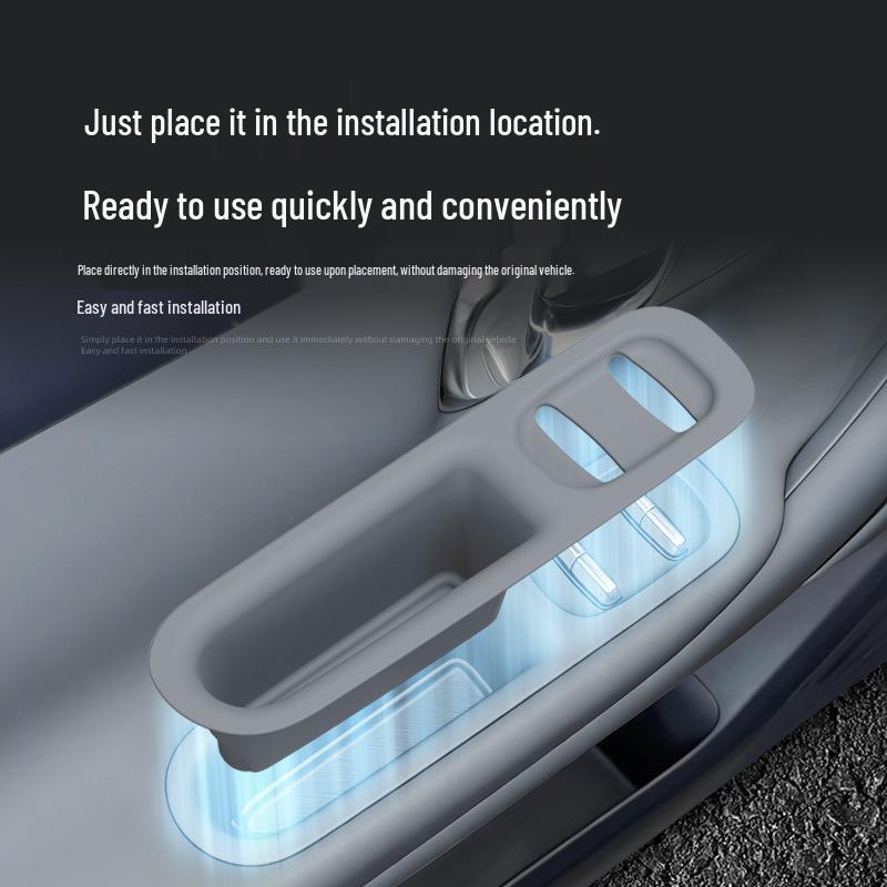 Compatible with 26 Models: Leapmotor A10 Silicone Door Handle Storage Organizer