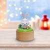 Windup Music Box Collectibles Lovely Anniversary Valentines Holiday Musical Figurine for Girlfriend Kids Family Friends Lovers