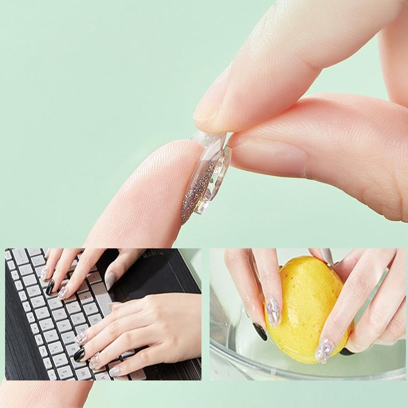 240/300Pcs Double Sided Adhesive Glue Sticker Sticky Tape Nail Glue For Fake Designs False Nails Art Tips Acrylic Manicure