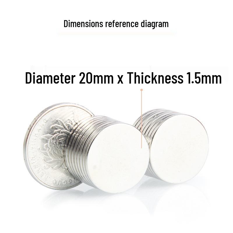 Neodymium Iron Boron N35-N52 Strong Round Refrigerator Magnets