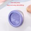 15 Cavity Wax Mold Seal Silicone Mat Pad for Wax Seal Stamp Wax Making Mould Removable for DIY Craft Adhesive Waxing