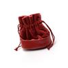 Soft Flannel Drawstring Storage Bag For Tarots Card Dices Jewelry Organizers Durability Multipurpose Travel Pouches